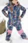 Mobile Preview: Maedchen Softshelloverall lovely outdoor overall Schneeanzug Nähanleitung Softshell Kinder