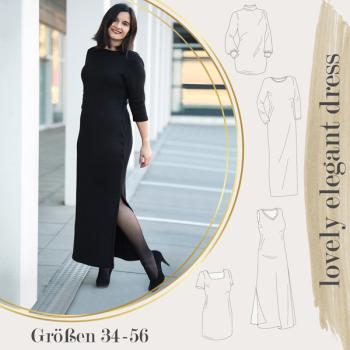 lovely elegant dress - 34-56