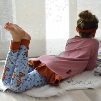 Nähanleitung lovely dreamer Mädchen Kurzarm Mädchen Schlafanzug Beamer Pyjama Baby Jungen