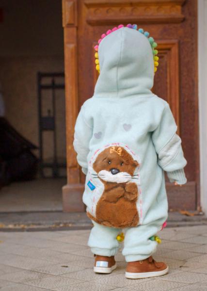 Baby Fleeceanzug naehen lovely outdoor overall Matschanzug Nähanleitung Anzug Softshell Walkanzug Kinder