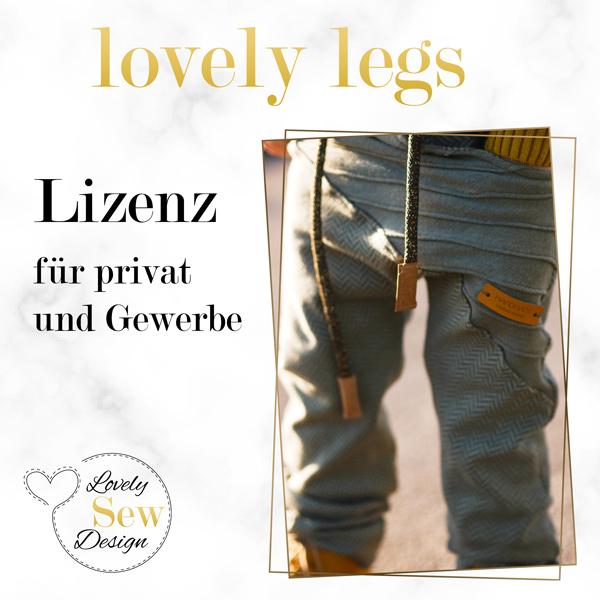 Lizenz Schnittmuster ebook lovely legs Hose