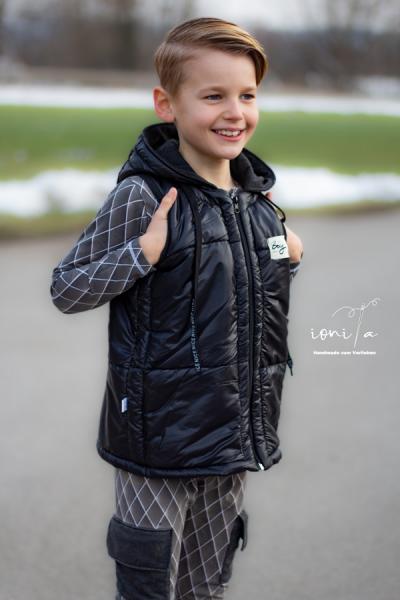 Kinder Schnittmuster Weste lovely outdoor jacket Stepper nähen Nähanleitung